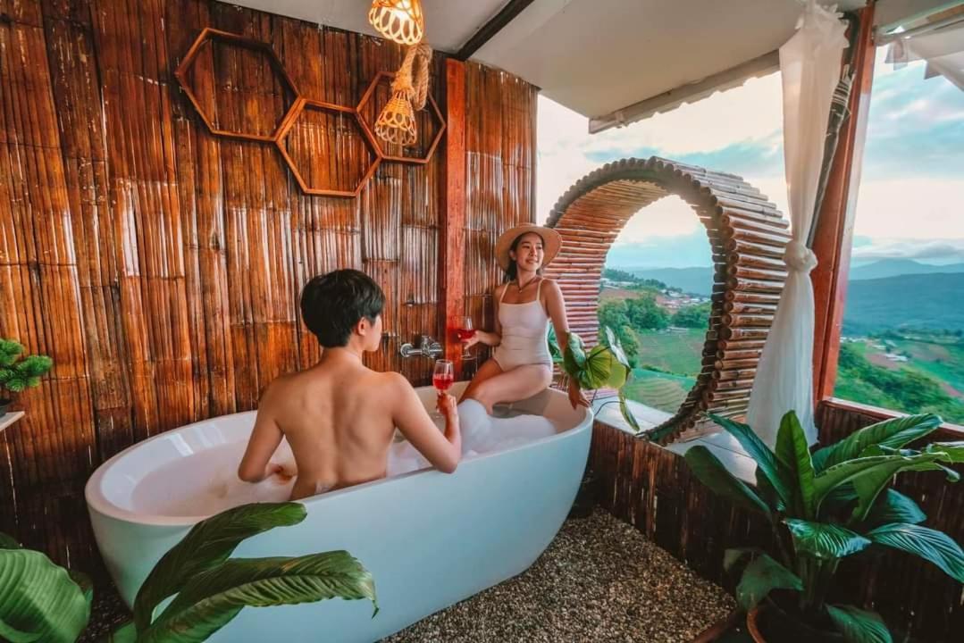 ไร่ดอยช้าง ม่อนเเจ่ม Hotell Mon Jam Eksteriør bilde